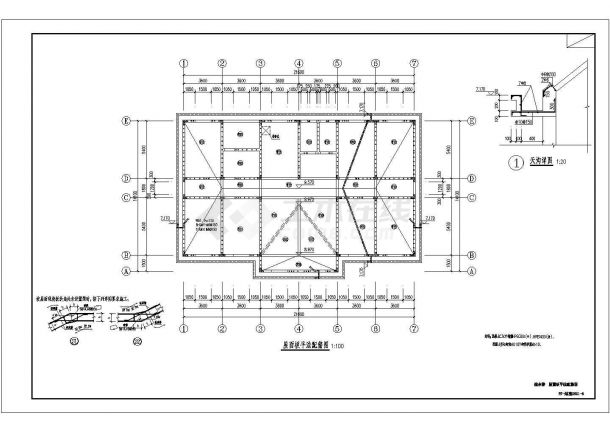 某综合楼砌体抗震墙结构设计施工图纸-图二