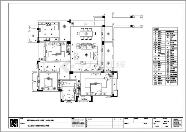 【成都】国建新城A2-a户型施工图-图六