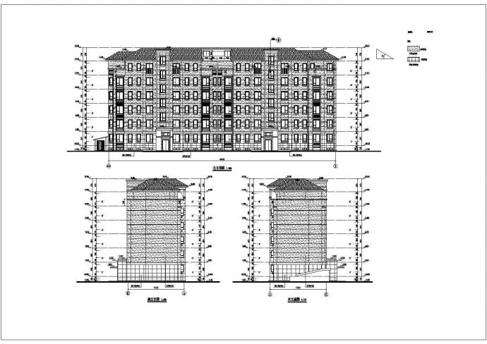 某地区剪力墙结构六层住宅楼建筑施工图_图1