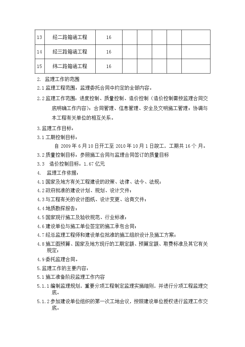 天津市某市政工程监理规划-图二