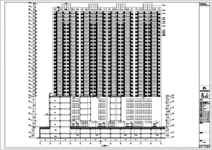 【郑州】某29层城中村改造项目建筑、电气施工图_图1