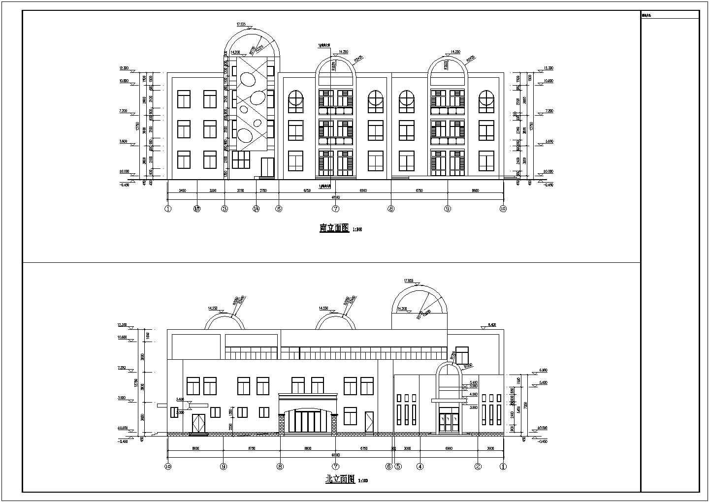 【江苏】三层框架结构幼儿园建筑设计施工图