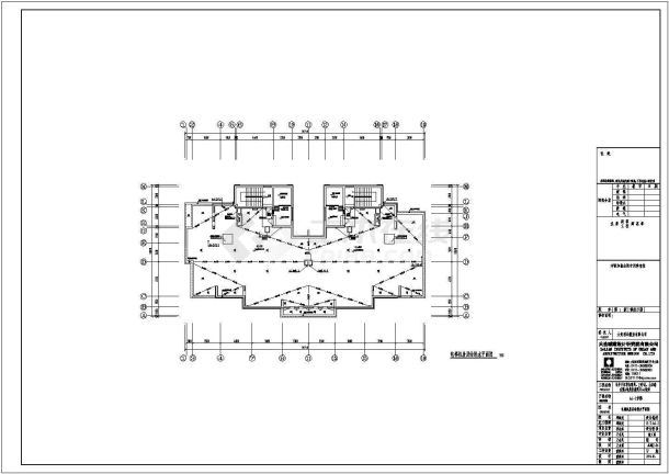 某地某小区各栋楼建筑给排水设计施工图-图二