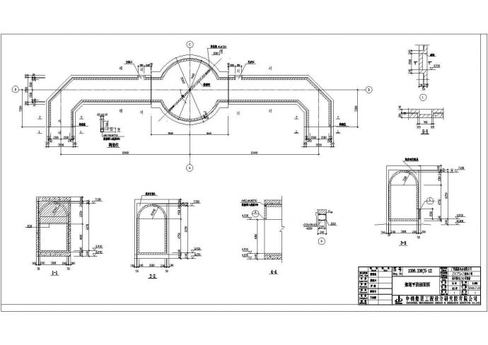某工厂120米混凝土烟囱结构设计施工图_图1