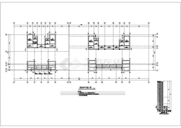 某32层商住楼剪力墙结构设计施工图-图一