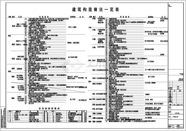 某6层徽派框架办公楼建筑施工图带效果图-图二