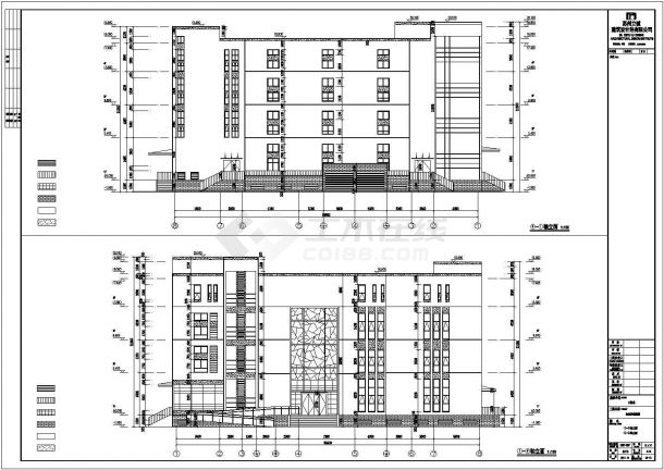 苏州四层框剪结构商业楼建筑设计施工图-图二