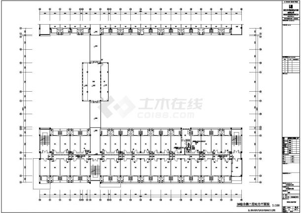 浙江省某地某地块某教育中心全套电气设计施工图-图二