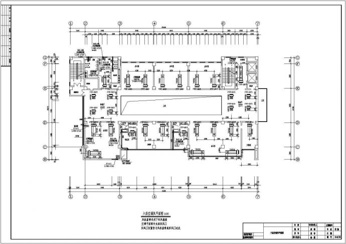 十层办公楼空调通风及防排烟设计图_图1