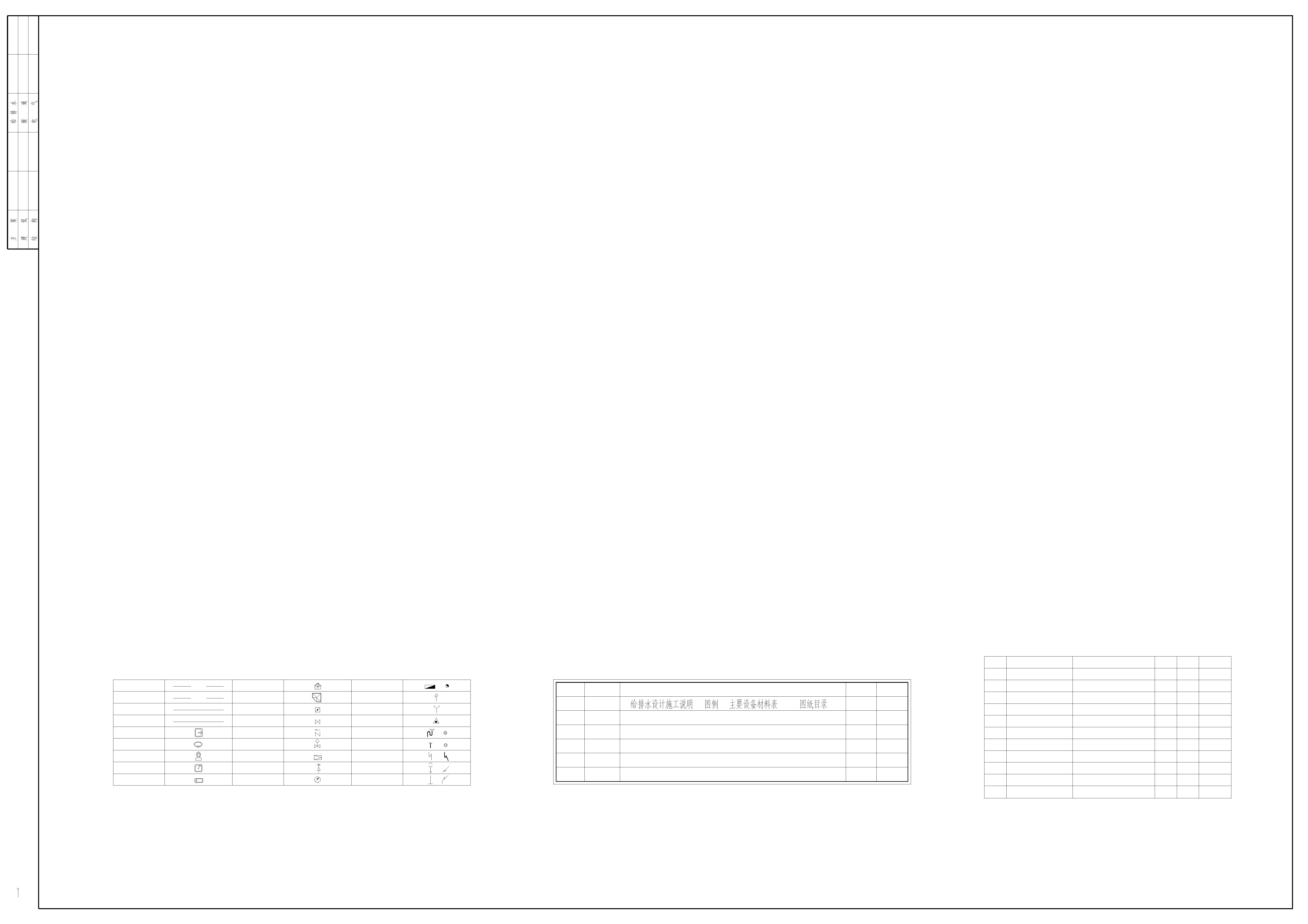 某小厂房建设给排水设计施工图