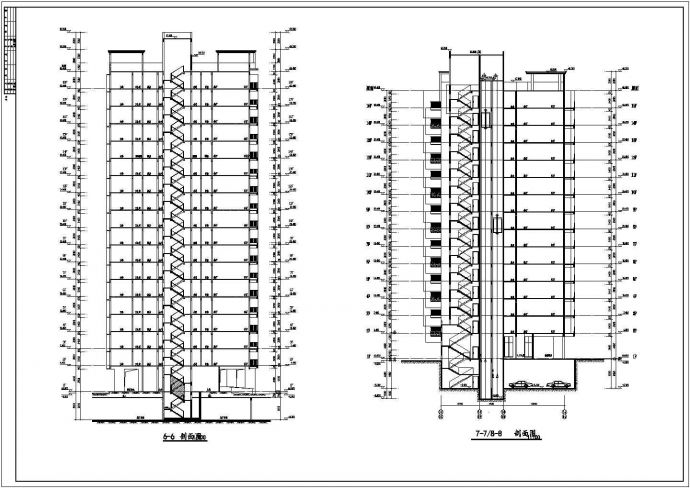 【广东】某18层剪力墙结构住宅楼建筑设计施工图_图1