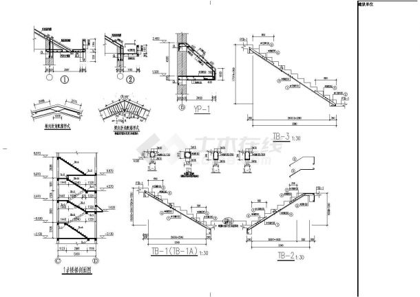 某地3层砌体结构住宅结构施工图-图二