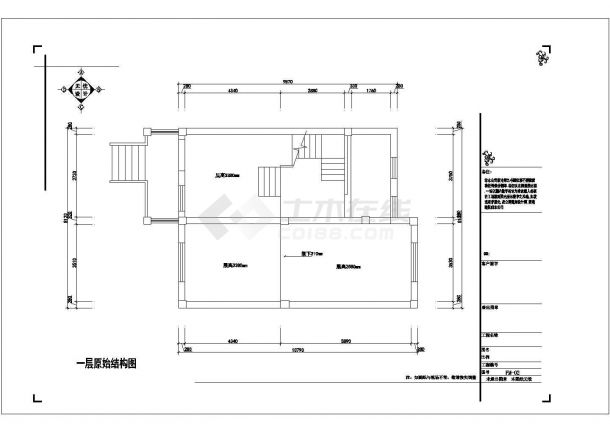 【宁波】某乡村双层别墅室内装修设计图（含效果图）-图二