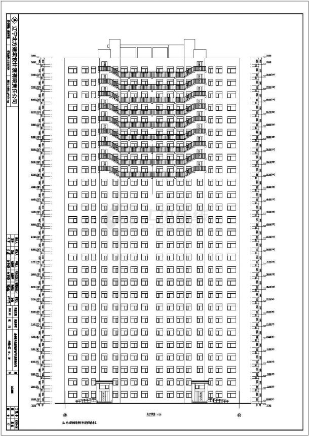  Construction drawings of high-rise residential buildings - Figure 2