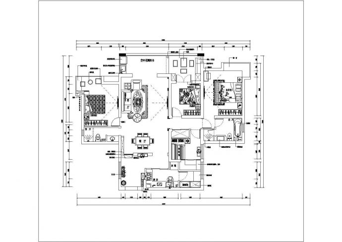 最全CAD模板图库室内装修设计图_图1