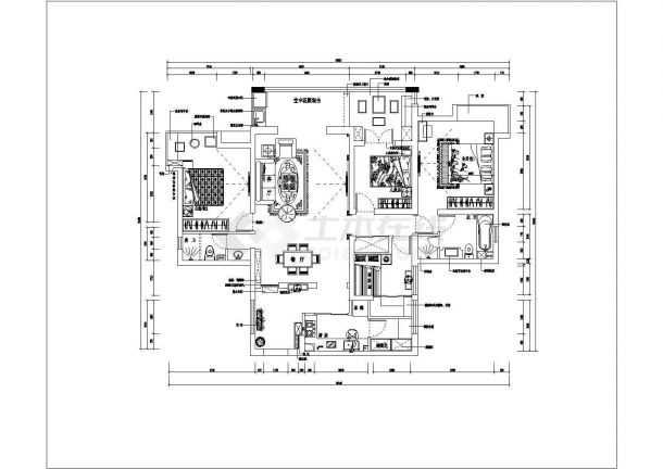 最全CAD模板图库室内装修设计图-图二