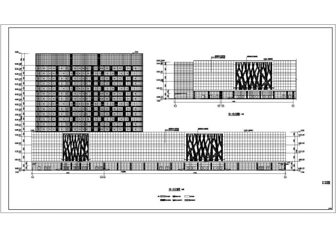 某地18层框架剪力墙结构办公楼建筑施工图_图1