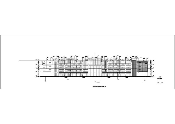 某度假村4层框架结构水疗中心建筑施工图-图二
