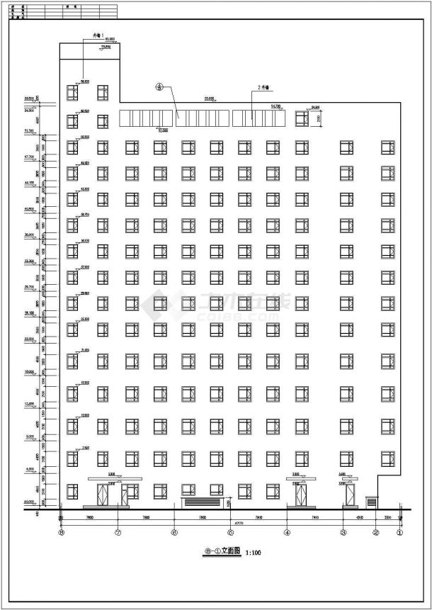 【浙江】某宾馆空调通风施工设计图-图一