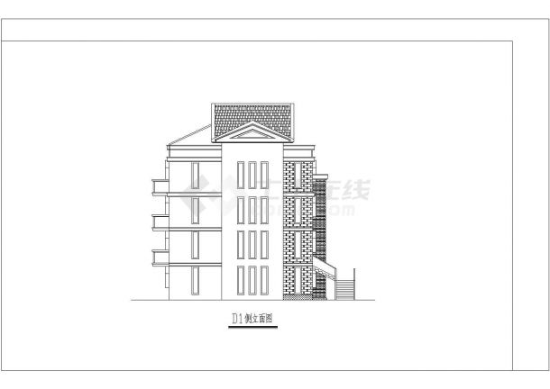 多种别墅户型建筑图（包含11个CAD文件）-图二
