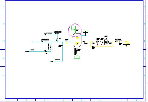 某电厂锅炉SCR尿素脱硝工艺流程图-图二
