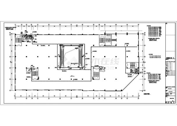 某2万多平米大型商场电气设计全套施工图-图二