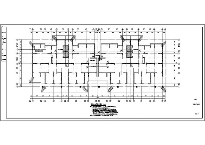 某小区地下室建筑结构水电全套施工图_图1