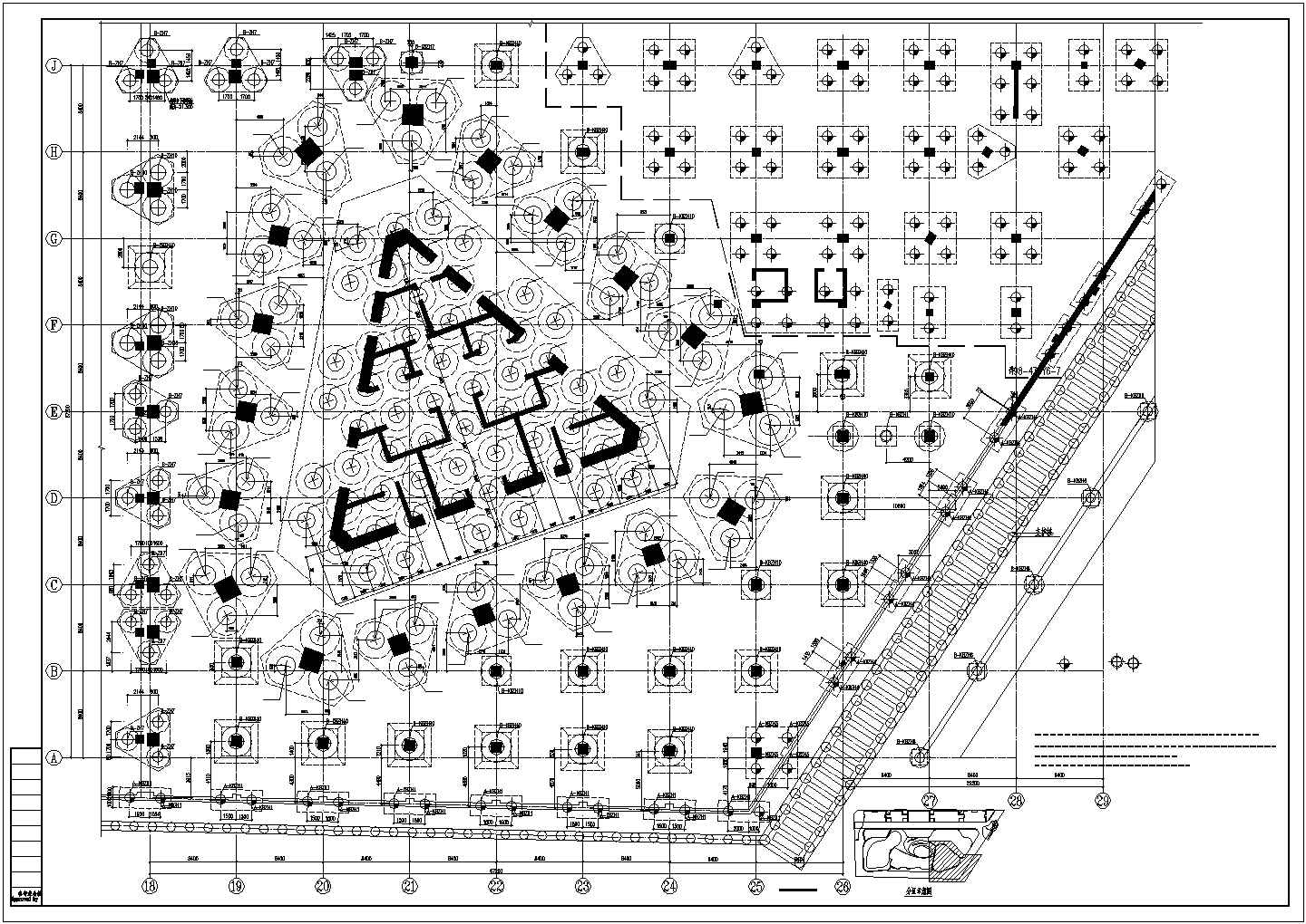 【安徽】某框筒结构超高层商住楼结构设计图