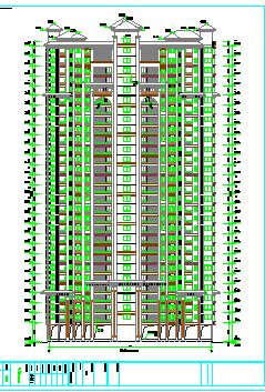 某高层住宅建筑全套建筑设计施工图-图一