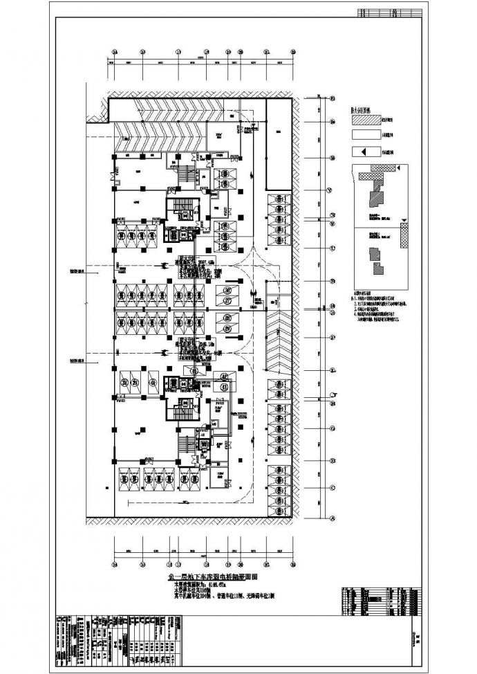 【四川】某地一类商住楼小区电气设计全套图纸_图1