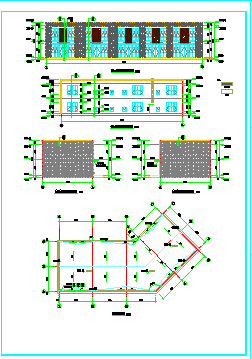 某地二层框架结构商业建筑设计施工图_图1