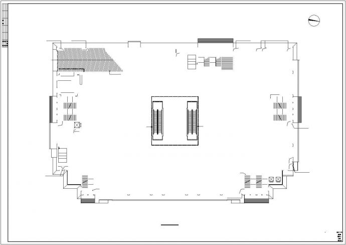 商场空调暖通带设计施工图（车库及超市、电影院）_图1