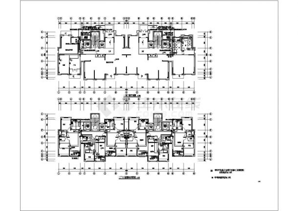 某二类高层住宅楼电气设计施工图纸-图二