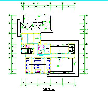 某地区三层幼儿园电气设计施工图纸-图二