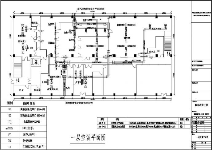 东莞某三层电池厂无尘车间改造设计施工图_图1