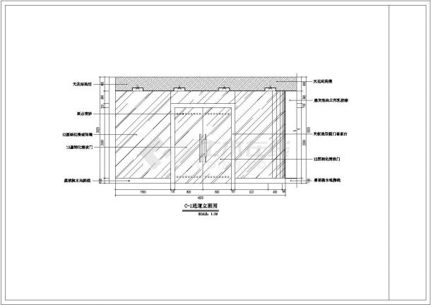 南充高坪區框架結構別墅设计施工圖集-图二