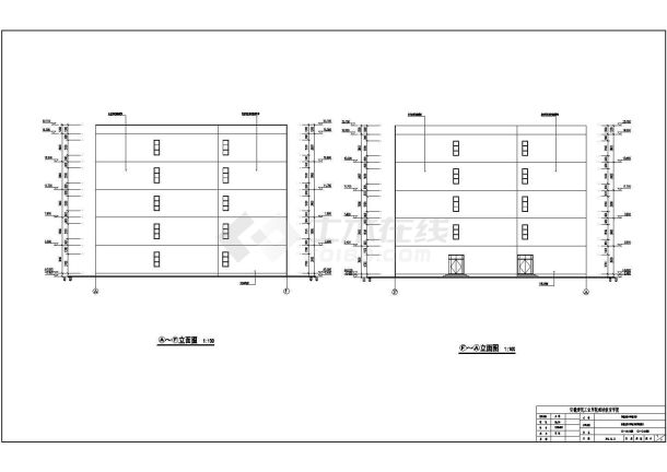 某地18层框架剪力墙结构住宅建筑设计施工图-图二