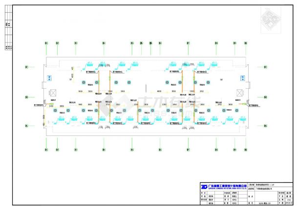 保利电商港-暖通平面图CAD-图二