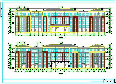 某地五层框架结构小学综合楼建筑设计施工图_图1