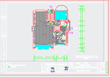碧桂园桃花山生态新城一期G213T别墅（豪)样板房装修设计施工图