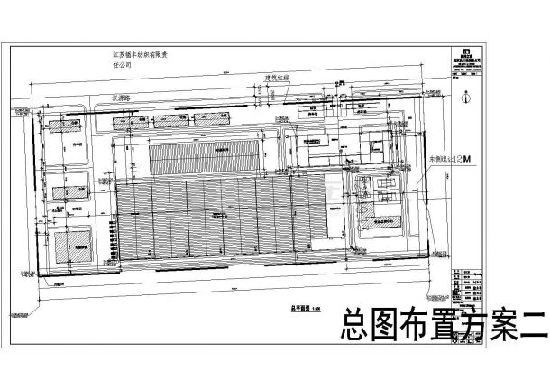 【江苏】某食品厂钢结构管桁架厂房设计图-图一