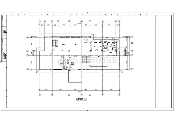 某地三层别墅水立管设计系统图-图二