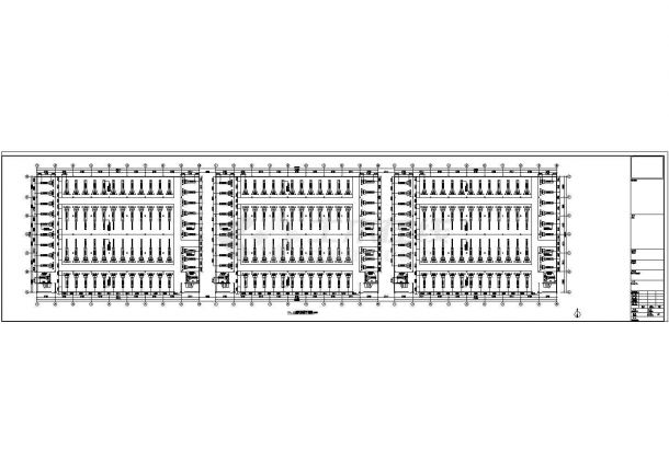 某二层建材城风机盘管水系统中央空调方案图-图一