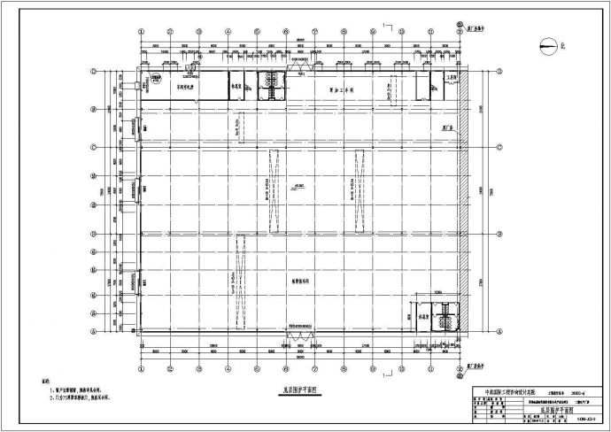 精美钢结构工厂设计CAD参考图_图1