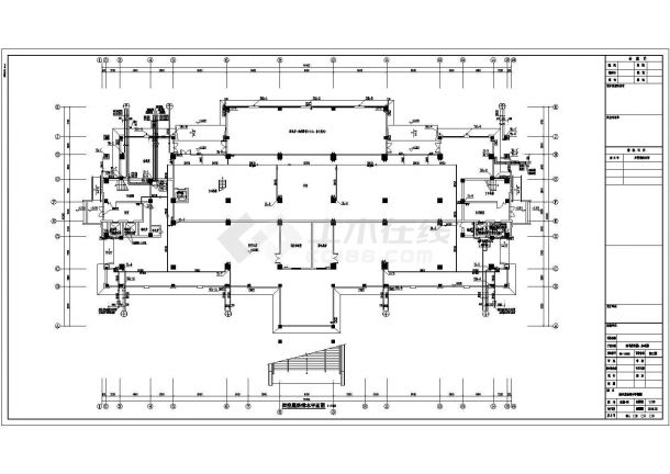 【安徽】一类高层图书馆信息综合楼排水图纸-图二