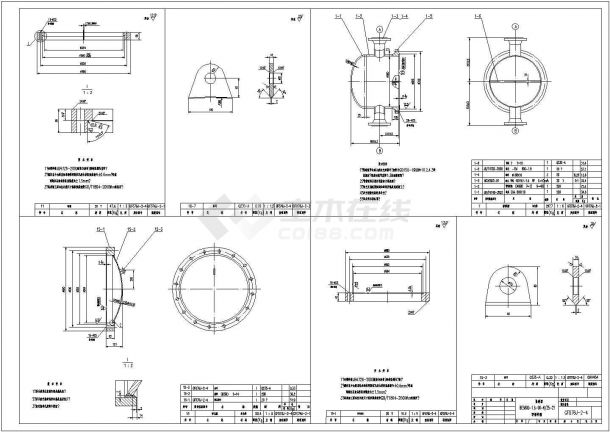 管式换热器BES600-1.6-90-6/25-2Ⅱ装配图-图二