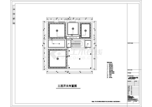 某简欧风格三层别墅室内装修设计图-图二