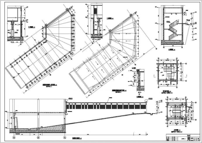 某框架结构人防地库建筑、结构设计施工图_图1
