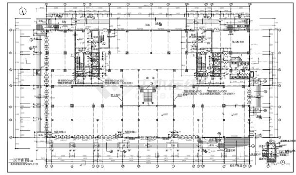 某大型高层住宅楼建筑施工图-图一