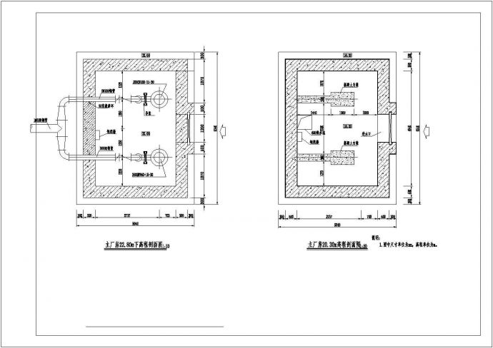 某地灌溉、排水合一泵站设计结构图_图1